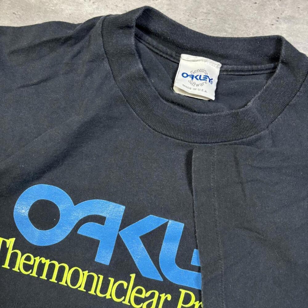Vintage 90’s Black Oakley Software Tee - Picture 3 of 7